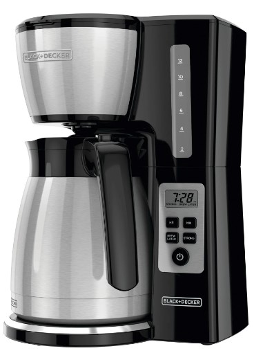 BLACK DECKER CM2046S 12 Cup Thermal Programmable Coffee Maker