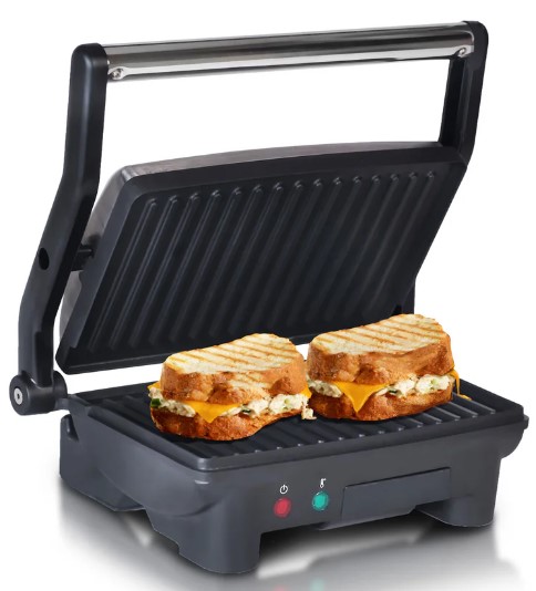 Elite Gourmet EPN-2976 2-in-1 Nonstick Panini Press