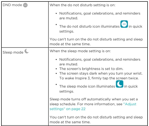 Fitbit Inspire 3 Filtness Tracker User Manual (13)