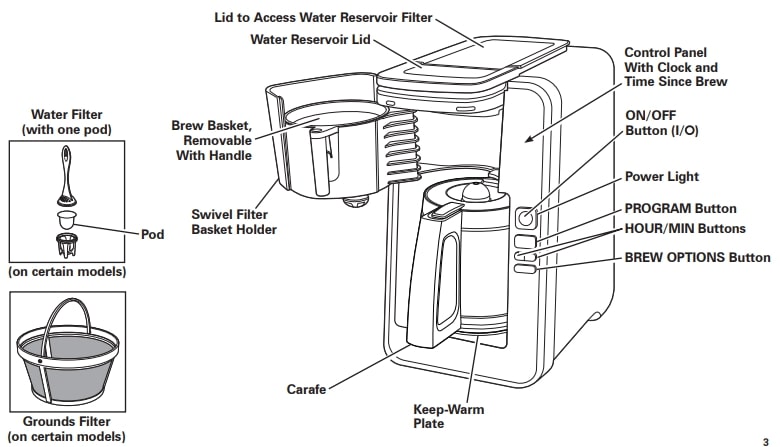 Hamilton Beach 12 Cup Programmable Front-Fill Drip Coffee Maker (1)