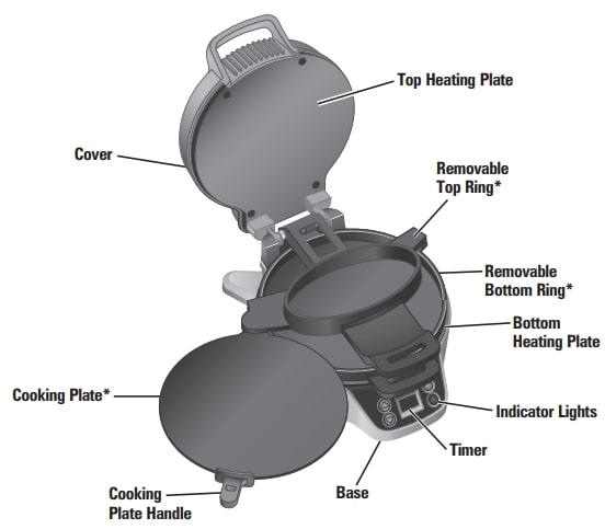 Hamilton Beach 25495 Breakfast Burrito Maker User Manual (1)