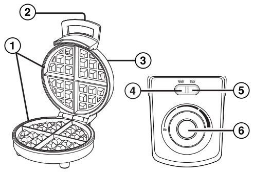 Hamilton Beach Belgian Waffle Maker User Manual