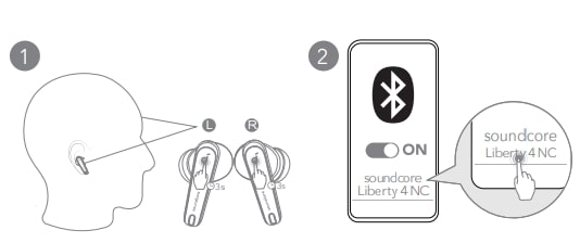 SoundCore Liberty 4 NC Wireless Earbuds (6)