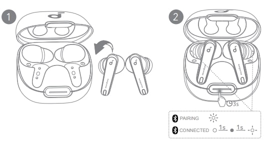 SoundCore Liberty 4 NC Wireless Earbuds (7)