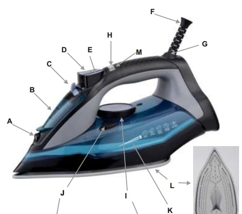 Adler Europe AD 5032 Ceramic Iron Steam User Manual (1)