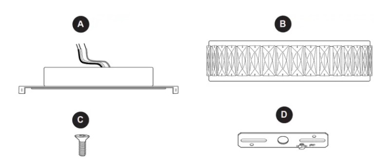 Allen Roth CLL14CH Flush Mount Ceiling Fixture Instruction Manual (1)