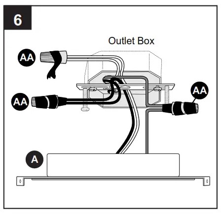 Allen Roth CLL14CH Flush Mount Ceiling Fixture Instruction Manual (10)