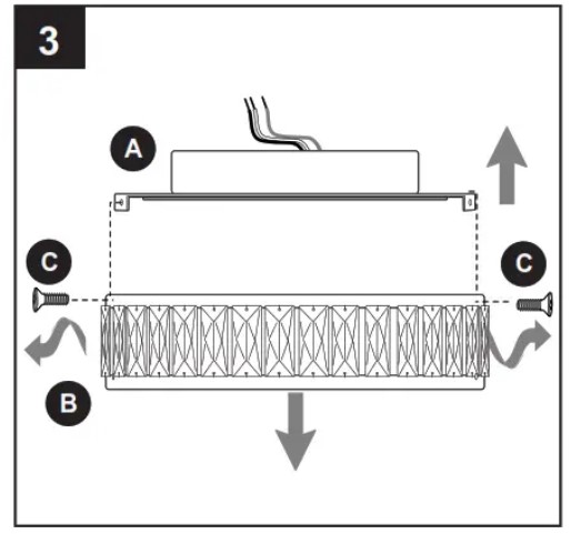 Allen Roth CLL14CH Flush Mount Ceiling Fixture Instruction Manual (5)