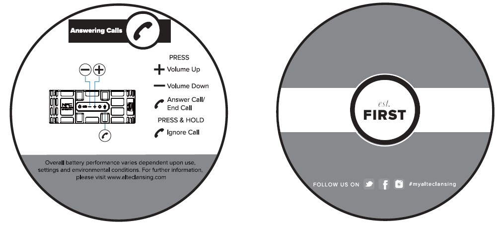 Altec Lansing LifeJacket 3 Bluetooth Speaker User Manual (5)