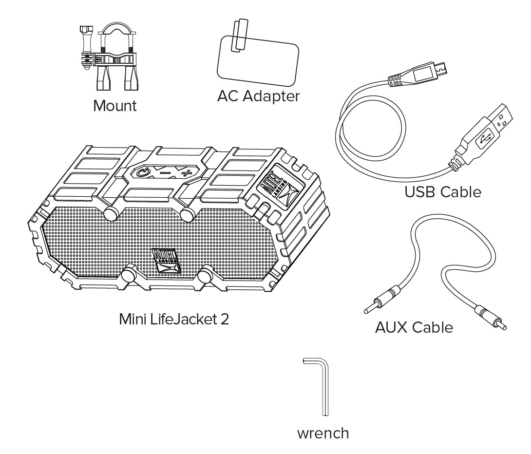 Altec Lansing Mini LifeJacket 2 Bluetooth Speaker Manual (1)