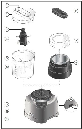 Kenwood CHP80 Mini Chopper Grinder Instruction Manual (1)