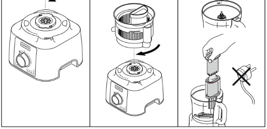 Kenwood FDP65 Multipro Express Food Processor Instructions Manual (7)