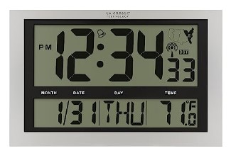 La Crosse 513-1211 Atomic Digital Clock