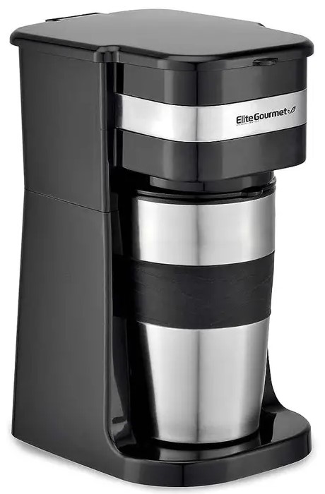 Elite Gourmet EHC111A Personal Single-Serve Compact Coffee Maker