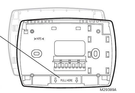 Honeywell Pro 3000 Series Non-Programmable Digital Thermostat Installation Instructions (1)