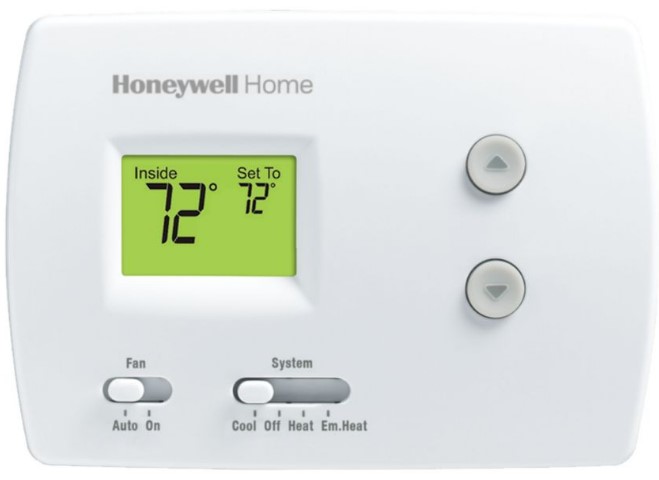 Honeywell Pro 3000 Series Non-Programmable Digital Thermostat