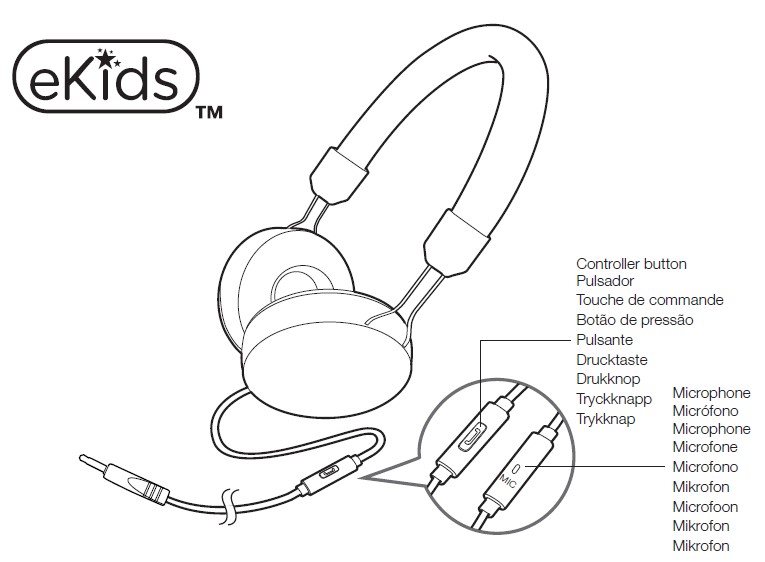 Ekids JJ-M48 JoJo Siwa Fashion Headphones User Manual (1)