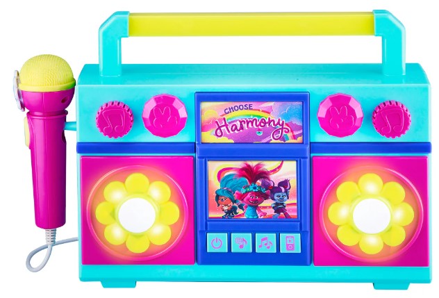 Ekids TR-115 Trolls World Tour Sing-Along Boombox