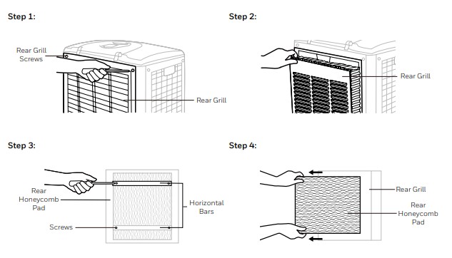 Honeywell CO610PM Portable Evaporative Air Cooler User Manual (7)