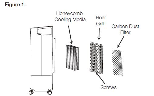 Honeywell CS071AE Portable Evaporative Air Cooler User Manual (7)