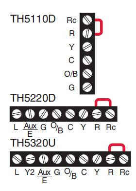 Honeywell FocusPRO 5000 Series Installation Instructions (5)