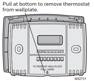 Honeywell Pro 2000 Series Horizontal Programmable Thermostat Installation Guide (1)