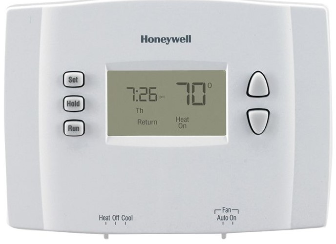 Honeywell Single-Stage RTH2410 Programmable Thermostat