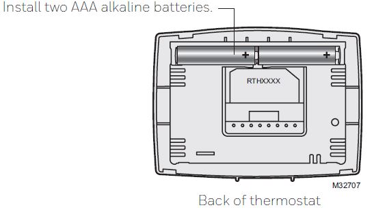 Honeywell Single-Stage RTH2510 Programmable Thermostat Owner’s Manual (11)