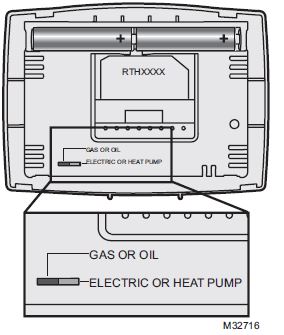 Honeywell Single-Stage RTH2510 Programmable Thermostat Owner’s Manual (12)