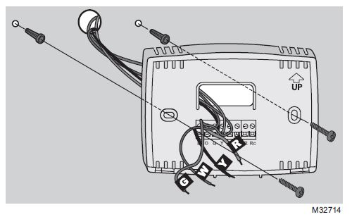 Honeywell Single-Stage RTH2510 Programmable Thermostat Owner’s Manual (6)