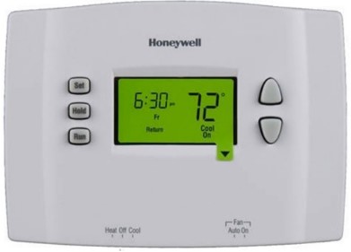 Honeywell Single-Stage RTH2510 Programmable Thermostat