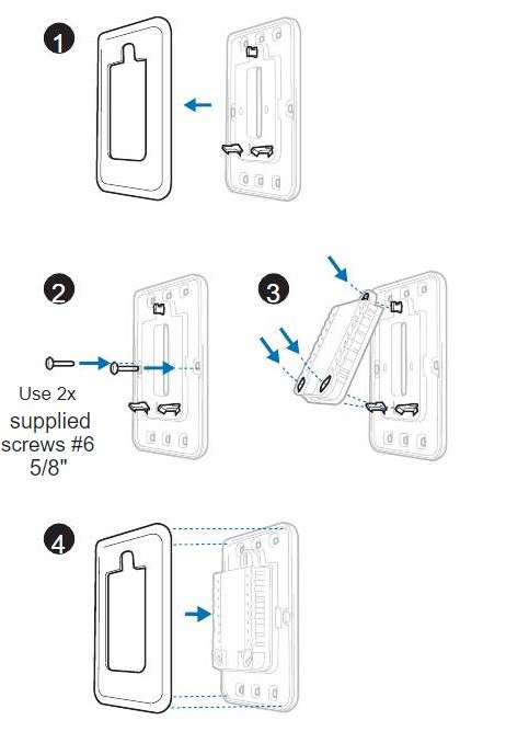 Honeywell T4 Pro Programmable Thermostat Installation Instructions Manual (1)