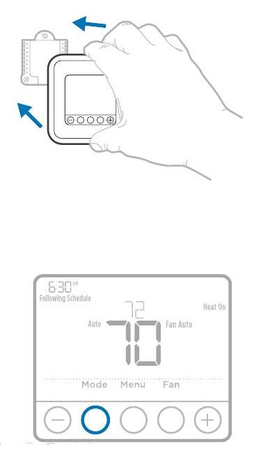 Honeywell T4 Pro Programmable Thermostat Installation Instructions Manual (6)