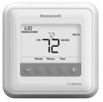 Honeywell T4 Pro Programmable Thermostat Installation