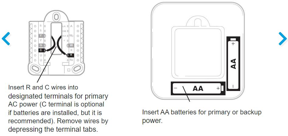 Honeywell T6 Pro Installation Instructions Manual (3)