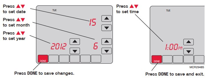 Honeywell VisionPRO TH8000 Series Programmable Thermostats Installation Manual (7)