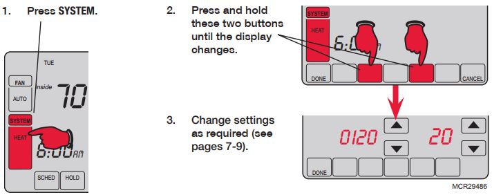 Honeywell VisionPRO TH8000 Series Programmable Thermostats Installation Manual (8)