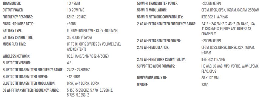 JBL Link Portable Speaker Quick Start Guide (10)