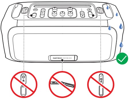 JBL PartyBox On-The-Go Owner’s Manual (18)