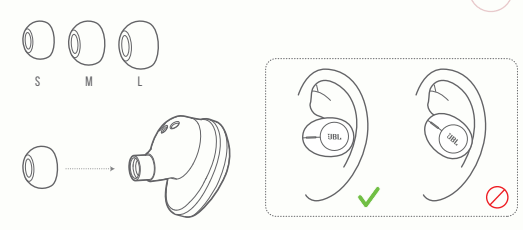 JBL Tune 125TWS True Wireless Earbuds Quick Start Guide (2)