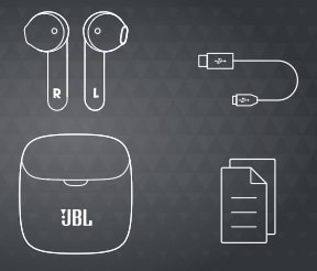 JBL Tune 225TWS Wireless Earbuds Quick Start Guide (1)