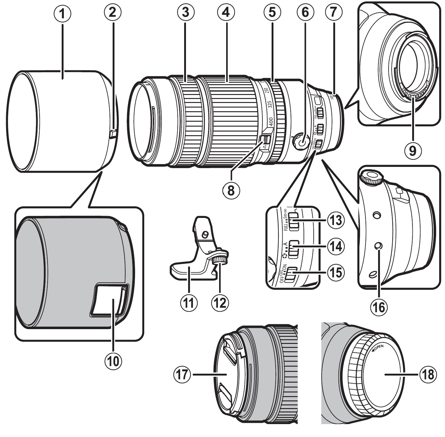 Fujifilm XF100-400mm WR Lens Owner Manual (1)