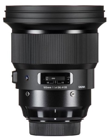 Sigma 105mm Standard Fixed Prime Camera Lens