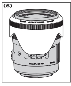 Sigma 35mm Art DG HSM Lens for Nikon Instruction Manual (5)