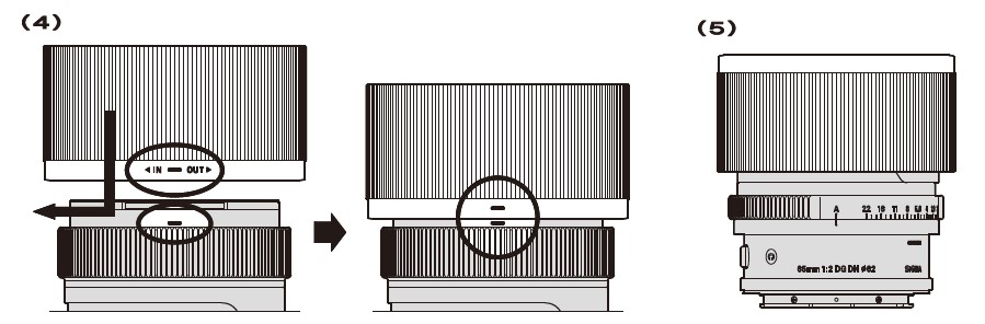 Sigma 65mm DG DN Lens for Sony Instruction Manual (2)
