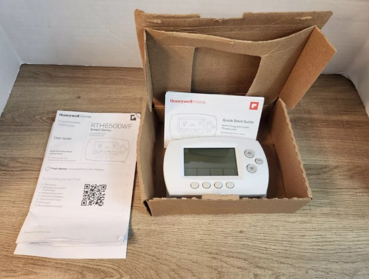 Read more about the article Honeywell Home RTH6500WF Wi-Fi Programmable Thermostat Quick Start Guide