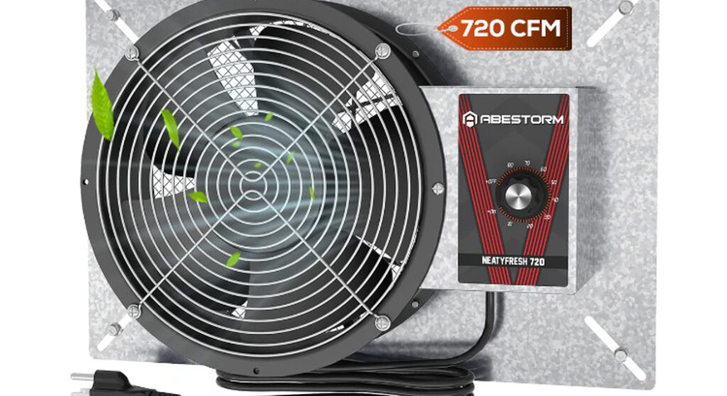 Abestorm 220 CFM Exhaust Fan with Dehumidistat User Manual