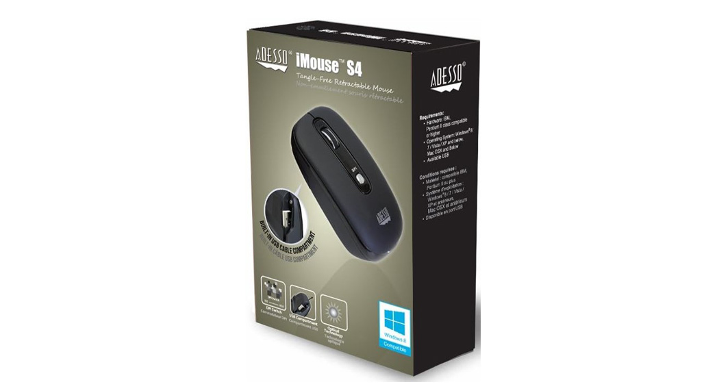 Read more about the article Adesso iMouse S4 Tangle-Free Retractable Mouse Quick Guide