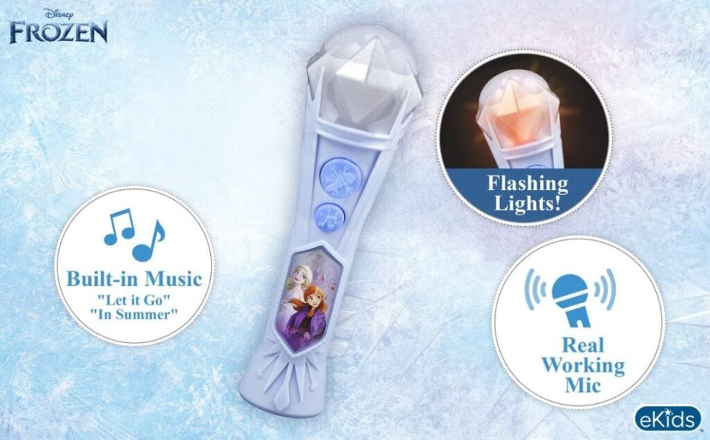 Ekids FR-070 Frozen Magical MP3 Microphone Manual