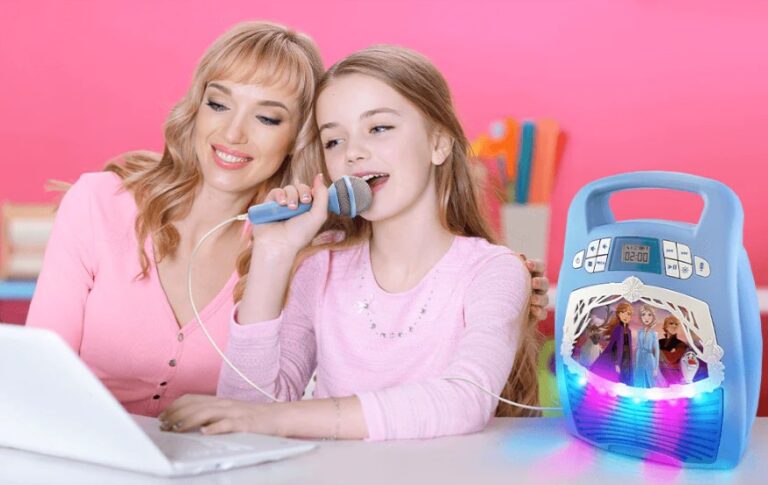 Read more about the article Ekids FR-556 Bluetooth MP3 Karaoke with Microphone Instructions